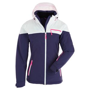 Veste softshell imperméable pour femme pour activités de plein air-randonnée tactique coupe-vent avec rembourrage en coton style bombardier - Product Image 5