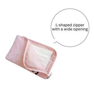 Bolsa de almacenamiento de mascarillas de poliéster con diseño de gato y perro, con bolsillo para pañuelos, estuche organizador de mascarillas portátil e higiénico - Product Image 2