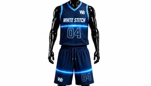 Shorts de basketball blancs pour femmes, sans manches, col rond, séchage rapide, en Spandex/Nylon respirant, coupe athlétique, personnalisables pour équipe - Product Image 2