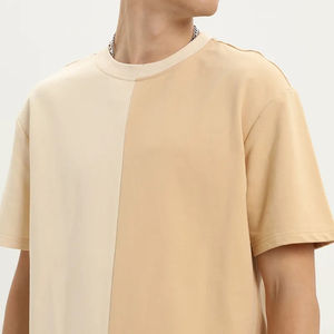 Conjunto de Camiseta y Pantalones Cortos Estampados para Hombre, Cuello Alto, Tela Fresca, Atractivo, Conjunto de Playa - Product Image 3