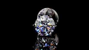 Pendientes de Diamante Cultivado en Laboratorio con Corte Redondo |   Pendientes Minimalistas con Diamantes para Uso Diario | Joyería de Diamantes al por Mayor OEM - Product Image 5