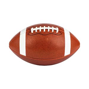 Ballon de football américain classique marron uni avec lacets blancs, durable, pour entraînements et matchs en intérieur et en extérieur, équipement sportif - Product Image 6
