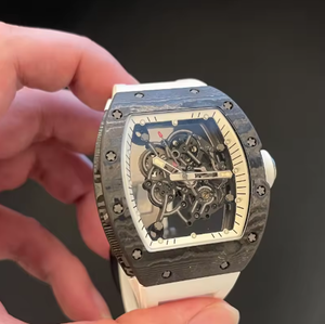 Montre mécanique squelette tourbillon pour homme, automatique, de haute qualité, avec bracelet en caoutchouc, verre saphir 44 mm, style sport et mode, modèle 2026 A Factory - Product Image 2