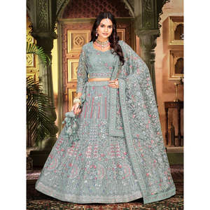 Elegante novia Lehenga Choli para madre de la novia - Product Image 6