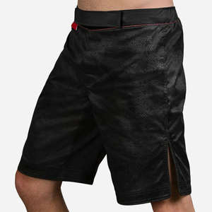 Pantalones Cortos de Satén de Seda con Estampado por Transferencia Térmica para MMA, Ropa de Boxeo para Hombre de Pakistán, Cintura Elástica, Diseño Sólido, Elásticos - Product Image 3