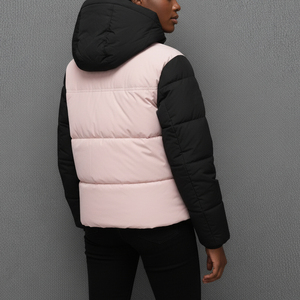 Chaqueta de Invierno Acolchada para Mujer, Estilo Bomber, con Capucha, Casual, Impermeable, Resistente al Viento, Transpirable, Rellena de Algodón, Precios de Fábrica OEM - Product Image 6