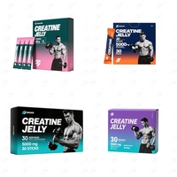 OEM Creatine Jelly Energy Boost et soutien musculaire maigre pour les athlètes Supplément de gelée de créatine pour l'énergie de force