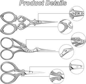 OEM Embroidery <b>Scissors</b> Premium <b>Sewing</b> and Craft Tool Manufacturer and Supplier - Product Image 4