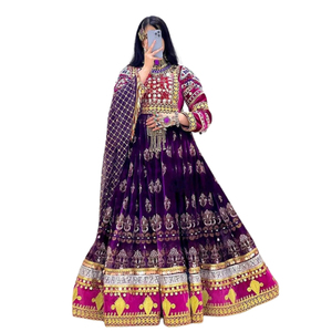 Robe traditionnelle tribale afghane Kuchi de haute qualité, très vendue, style indien et pakistanais, pour femmes - Product Image 1