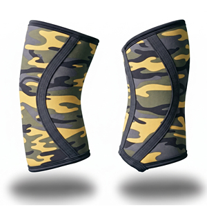 Manchon de soutien du coude camouflage réglable, respirant et compressif pour le sport et le fitness, protection du coude et du genou - Product Image 2