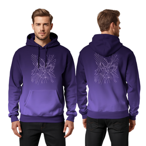 Sweat à capuche pour homme, imprimé, en coton, décontracté, graphique, de qualité supérieure, confortable, à porter au quotidien - Product Image 1