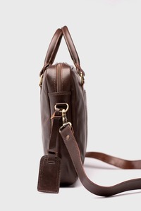 Best Quality Stylish Leather Laptop Bag for Women <b>Office</b> Work Business Travel Crossbody Shoulder Bag Available For Sale - Product Image 3