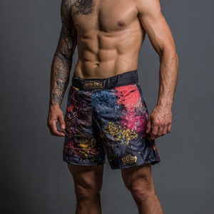 Boxing MMA Shorts Kickboxing Fight <b>Trainer</b> Competition Martial Arts Shorts Elastic <b>Waist</b> MMA Shorts Men - Product Image 3