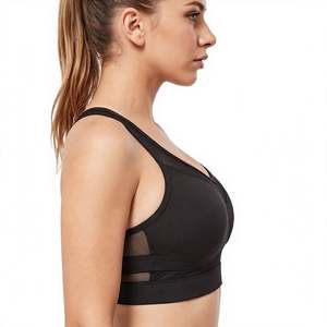 สปอร์ตบราสำหรับผู้หญิงระบายอากาศได้ดีรับการออกแบบได้ - Product Image 2
