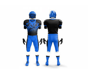 Fournisseur d'uniformes complets de football américain sur mesure, maillots et pantalons |   Ensemble de football avec maillot et pantalon |   Polyester respirant - Product Image 6