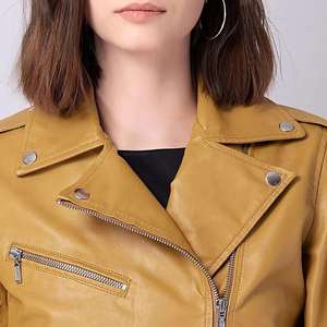 เสื้อแจ็คเก็ตหนังสำหรับเด็กผู้หญิง ขี่ม้า ระบายอากาศได้ดี พิมพ์ลายถักทอ แฟชั่นสุดฮอต สวยสะดุดตา ลายหนังสัตว์ ราคาดีที่สุด - Product Image 4