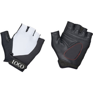 High Quality Half Finger Leather Cycling Gloves for Men Anti-Slip Comfortable Reasonable Price Wholesale Customized Best Selling - Product Image 3