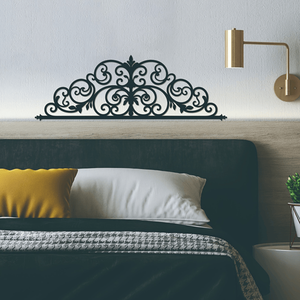 CIFbuy Appendiabiti da porta in ferro con motivo floreale vintage, decorazione da parete stagionale reversibile per soggiorno, camera da letto, cucina, bagno - Product Image 6