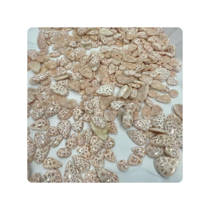 Pierre précieuse naturelle en thomsonite, cabochon en larimar rose, pierre polie pour bijoux, formes et tailles variées, 20-30 mm - Product Image 6