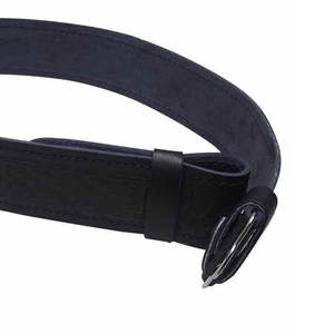 Cinturón de Kilt Escocés de Cuero Negro con Grabado de Cardo para Hebilla, Cinturones Irlandeses de Tartán para Clanes, Venta al por Mayor - Product Image 6