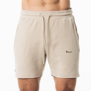 Plain Dyed Custom Breathable Eco-Friendly Knitted Hot Elastic Mid Waist 100% Cotton Knee Length <b>Men's</b> <b>Smart</b> Casual <b>Shorts</b> - Product Image 4