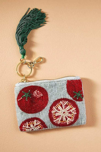 Porte-monnaie perlé très demandé, mini pochette pour pièces de monnaie, clés et essentiels quotidiens, disponible au meilleur prix du marché - Product Image 6
