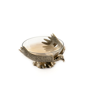 Bol de service en aluminium et verre de style traditionnel pour les célébrations culturelles, avec un look inspiré, idéal pour la table à manger. - Product Image 3