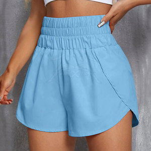 Shorts de sport pour femmes en tissu doux, design extensible et flexible, vêtements de sport confortables pour l'exercice - Product Image 3