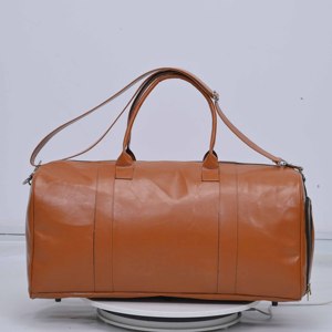 Elegante Bolsa de Viaje Grande de Cuero Vintage con Aspecto Retro, Bolsa de Viaje Amplia para Fin de Semana para Hombres y Mujeres, Tamaño Grande y Duradero - Product Image 1