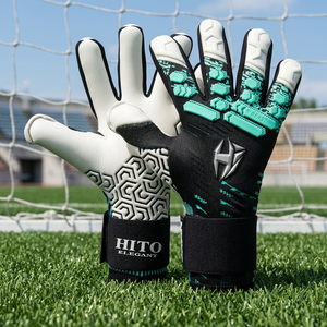 2025 new Latest Design Quick Dry Professional Anti Pilling Goalkeeper Gloves Soccer Anti Slip Finger Protection Goalkeeper Glove - Product Image 4