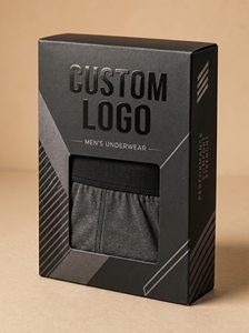 Custom Logo Men's Underwear Packaging <b>Box</b> – Premium <b>Gift</b> <b>Box</b> Set - Product Image 5