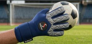 Gants de gardien de but de football SUBHAY, matériau PU, design antidérapant, équipement sportif unisexe - Product Image 4