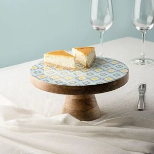 Support de service en bois haut de gamme pour gâteaux, pâtisseries, muffins et cupcakes lors de mariages et événements de boulangerie - Product Image 5