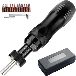 Set di Cacciaviti Dinamometrici con Attacco da 1/4" per Teste Torx ed Esagonali, Gamma 10-70 In/lbs, Strumento per Elettricisti con Scala Digitale - Product Image 4
