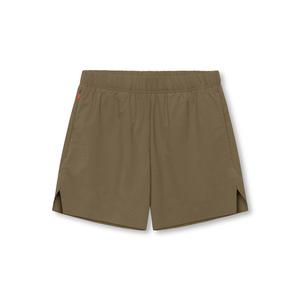 Shorts de sport décontractés pour homme en tissu Oxford tricoté 220g 100% coton, taille mi-haute à cordon de serrage, respirants avec empiècements en maille, personnalisables, pour la gym et l'été - Product Image 6
