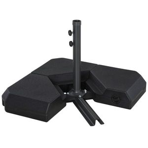 Ombrellone da Giardino Quadrato con Base in Acciaio Inox e Ferro per Patio, Ristorante, Hotel, Spiaggia - Consigliato per la Pioggia - Product Image 6