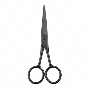 Ciseaux de manucure en acier inoxydable, lame droite, coupe-cuticules, poignée ronde, outil professionnel durable pour le soin des ongles, 8,8 cm - Product Image 3