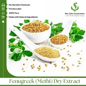 Poudre d'extrait sec de Methi Dana pour les additifs alimentaires à grande échelle, l'industrie des épices, les mélanges cosmétiques, l'approvisionnement international en matières premières - Product Image 2