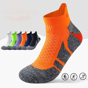 Marathon Running <b>Socks</b> Cushioned Ankle Low Cut for Men and Women Breathable <b>Moisture</b> Wicking Athletic Comfort Performance <b>Socks</b> - Product Image 2