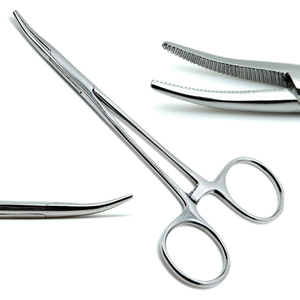 Pinzas Hemostáticas Quirúrgicas de Alta Calidad, Color Personalizado con Logotipo, 180 mm Curvadas - Product Image 6