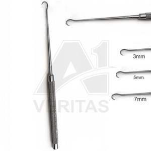 Reusable Stainless Steel Kleinert Kutz A-1 VERITAS Skin Hook Retractor Instrument Set for Plastic Surgery | CE Certified 1 Year - Product Image 3