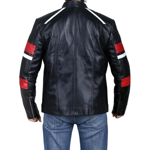 2026 High Quality <b>Men's</b> Genuine Cowhide <b>Leather</b> Winter Stand Collar Eco-Friendly Breathable Waterproof <b>Men's</b> <b>Leather</b> <b>Jacket</b> - Product Image 3