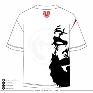 T-shirt en coton personnalisé avec logo Mawra, unisexe, streetwear, tee-shirt oversize, mode décontractée, vêtements à manches courtes, vente en gros - Product Image 6
