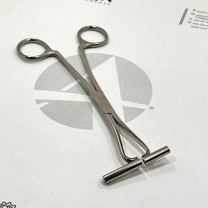 Pinza Profesional de Acero Inoxidable de 6.25 Pulgadas para Perforaciones de Septum, Herramienta de Sujeción para Uso en Estudios de Piercing Corporal - Product Image 2