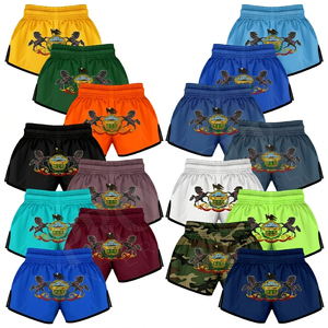 Shorts de Muay Thai confortables et élégants avec broderie personnalisée, shorts de boxe MMA, shorts d'entraînement d'arts martiaux pour hommes - Product Image 1