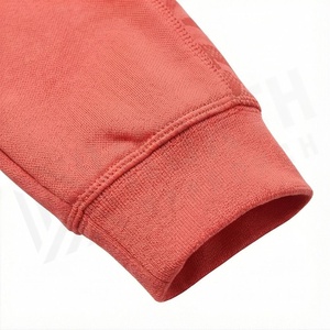 Ensemble de survêtement pour homme avec capuche corail, sweat-shirt et pantalon à fermeture éclair intégrale, couleur unie décontractée, respirant, en polyester, vêtements de sport pour l'automne - Product Image 6