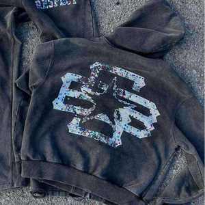 เสื้อฮู้ดดีไซน์เนอร์แบบยูนิเซ็กซ์ ระบายอากาศได้ดี พิมพ์ลายดิจิทัล ผ้าฝ้าย 100% กันลม ชุดลำลองสำหรับฤดูหนาว - Product Image 2