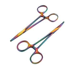 Pinces hémostatiques en acier inoxydable avec logo personnalisé en gros, porte-aiguilles chirurgicaux, pinces hémostatiques - Product Image 3
