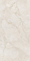 Carreaux de porcelaine Marline Pearl 600x1200mm aspect marbre blanc nacré, finition brillante, antidérapants, pour sol et mur de salle de bain de villa moderne de luxe