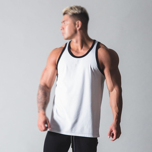 Male Casual Quick Dry Stringer <b>Singlet</b> Vest Clothing Summer Bodybuilding Tank Tops Men Gym Fitness Training Sleeveless Shirt - Product Image 3